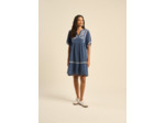 Robe courte détails broderies