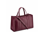 Le cuir graine sac a main zipp