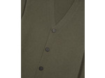 Cardigan col v boutonne olive kaki