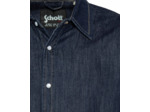 Chemise en denim à manches longues SCHOTT SHTULSAX