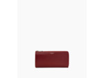 Compagnon zippé Emilie en cuir signature T