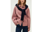 Manteau court en laine double face - SOLITA