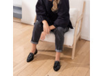 Mocassins Femme Moda Noir