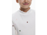 T-Shirt À Manches Longues En Maille – Fille