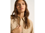 Chemise brodée à manches longues