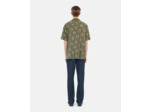 Chemise Imprimée Manches Courtes kaki black