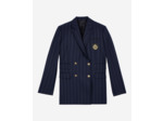 Veste de costume double croisure navy
