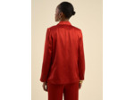 Veste de tailleur satinée