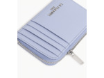 Porte carte large zippé Emile en cuir signature T