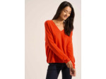 Pull en 100% cachemire à Col V