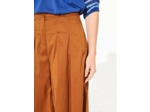 Pantalon large muscade
