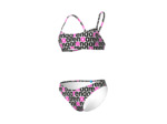 Maillot de bain 2 pièces bandeau arena Logotype pour femmes