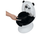 Mini toilette Panda, Pot avec bruit de chasse d'eau Miscel