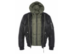 Bomber à capuche amovible SCHOTT MA20RS