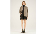 Veste rayures graphite