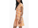 Robe Sans Manches En Tissu – Femme