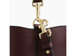 Sac seau Louise en cuir grainé