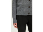 Gilet à torsades en laine - ELAN