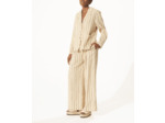 Veste rayure naturelle