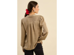 Blouse fluide à col V
