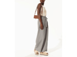 Pantalon large grise