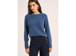 Pull col rond avec manches longues