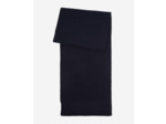 Écharpe En Laine Bleue dark blue