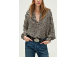 Blouse fluide à fleurs - UVELIA