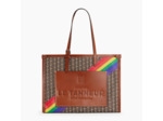 Grand sac cabas Camille en toile monogramme