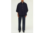 Manteau cape en laine - MAELINE