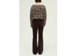 Pantalon flare en velours à mors - CHRYS