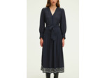 Robe longue cintrée imprimée - SYLVIA