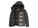 Blouson enfant bi-matière à capuche MONTEREYB SCHOTT