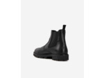 Bottines Chelsea en cuir noir black