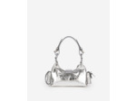 Sac Amelia Small En Cuir silver