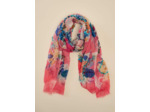 Foulard imprimé multicolore