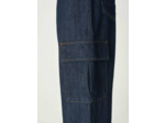 Jean babou bleu indigo