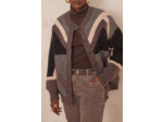 Gilet motif jacquard BRITNEY