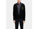 Cardigan Avec Patch Logo black