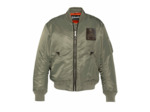 Bomber avec empiècements cuir B40RS SCHOTT
