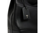 Grand sac hobo Romy en cuir grainé et lisse