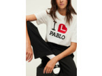 T-shirt I love en coton - ARLETTY