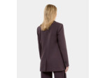Veste Tailleur En Laine Marron brown