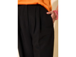 Pantalon tailleur taille haute