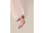 Jupe Juillet Rose Pale en Polyester