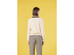 Gilet Gaëlle Ecru en Laine