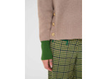 Pull Promesse Noisette en Polyester
