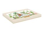 MARAJAH Coffret plat à cake 35x15cm
