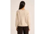 Gilet avec des boutons ronds et des manches longues