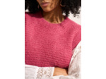 Pull à col rond sans manches